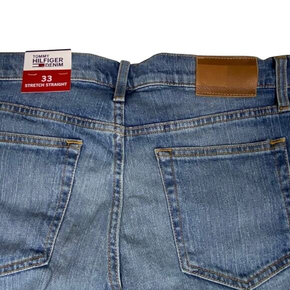 Tommy Hilfiger Women’s Adaptive Stretch Straight Jeans Magnetic Fly Size 33 Blue - Picture 6 of 7